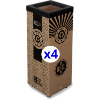Eco-friendly, durable 60L cardboard bin refill