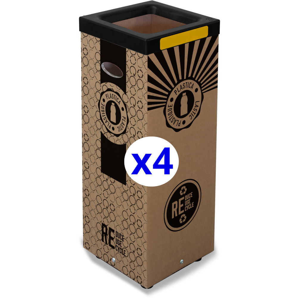 Recycled cardboard sustainable refills 60L 4 units Recycled cardboard sustainable refills 60L 4 units