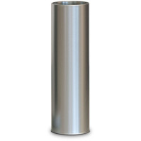 Wall-mounted corten column ashtray design