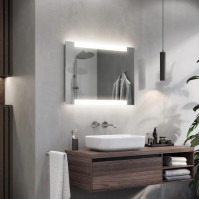 LED illuminated mirror