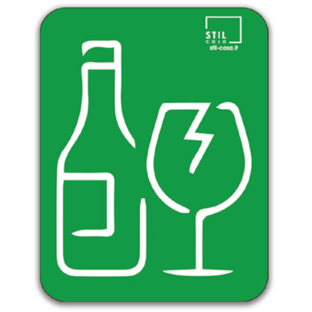 Symbol grünes Glas