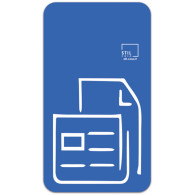 Pictogramme bleu magnétique