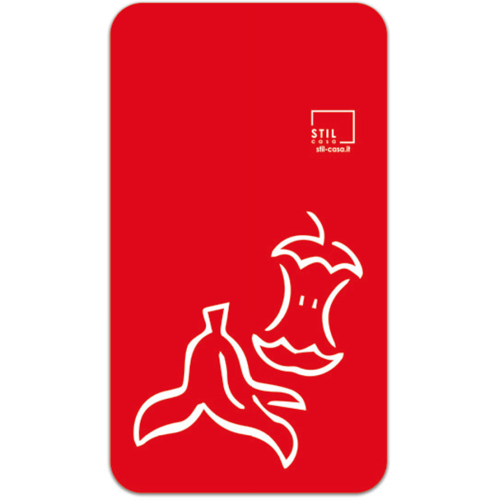 Rotes organisches Symbol
