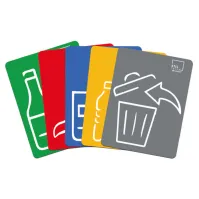 Modernes graues magnetisches Aschenbechersymbol