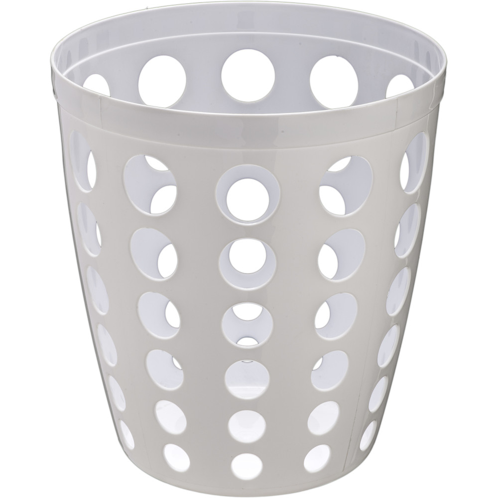 Perforated design wastepaper basket 12 litres Perforated design wastepaper basket 12 litres