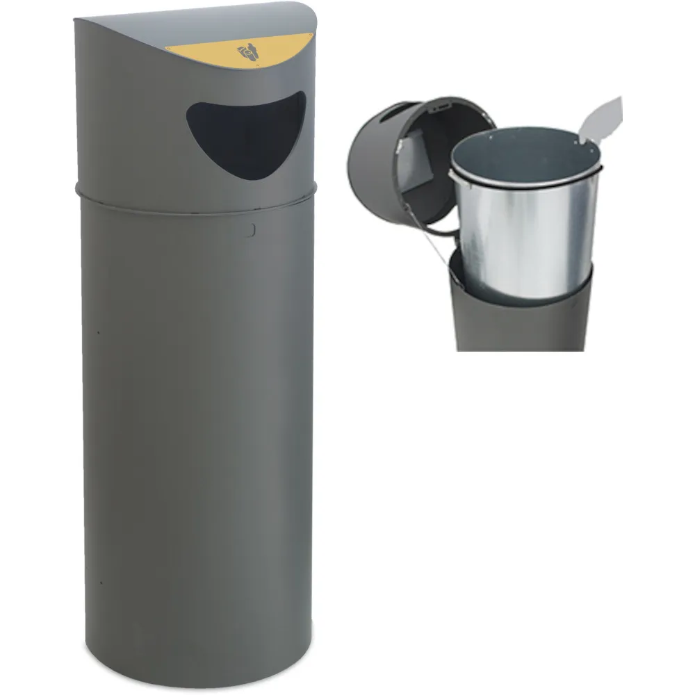 Oslo 75L Three-Compartment Recycling Bin Oslo 75L Three-Compartment Recycling Bin