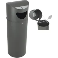 75L Lockable Bin with Stand