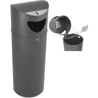 75L Lockable Bin with Stand