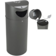 75L lockable bin with ashtray