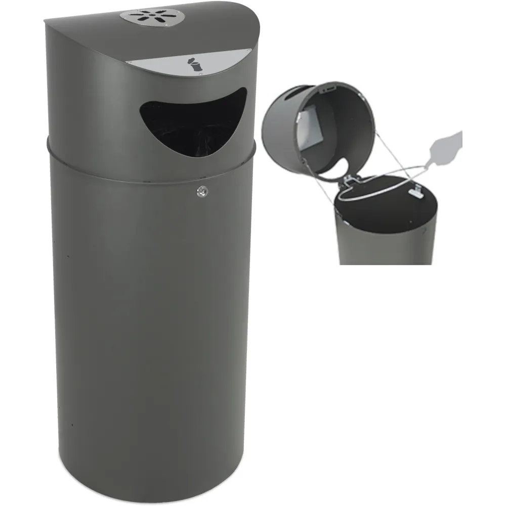 75L lockable bin with ashtray