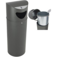 100L lockable bin with inner bin