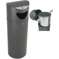 100L lockable bin with inner bin