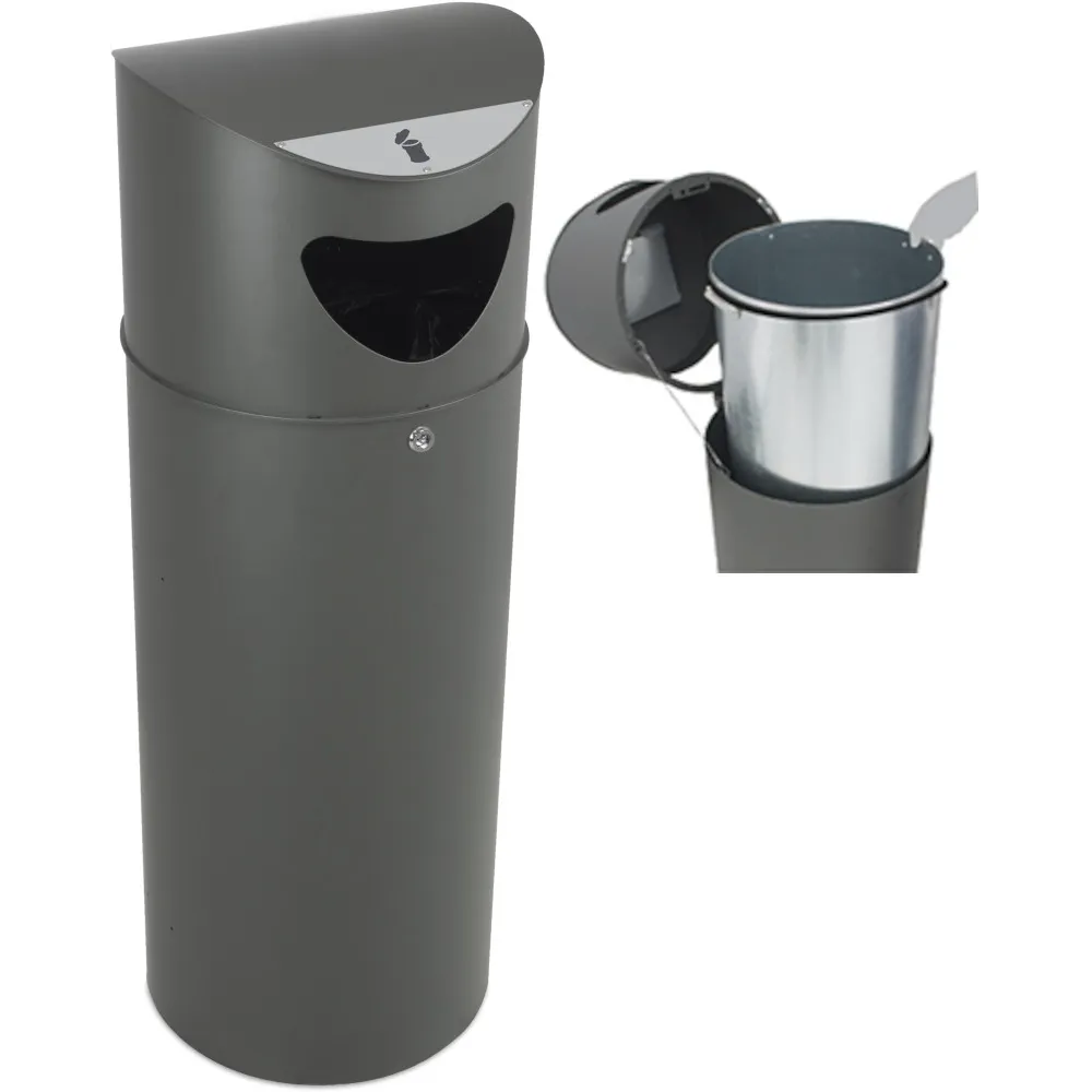 100L lockable bin with inner bin