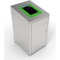 modular 60-litre waste bin grey frame