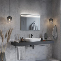 LED-Spiegel oben