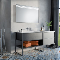 LED bathroom mirror