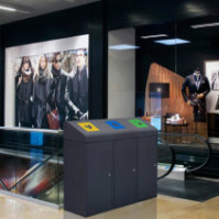 Tri sélectif Berlin 285L clapets robustes