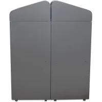 190L sorting bin with flaps and inner bin