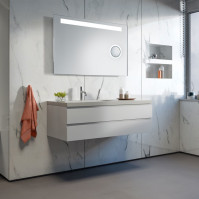 Order an LED mirror with makeup area