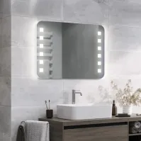 Illuminated mirror E-commerce