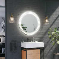 configurable custom round mirror