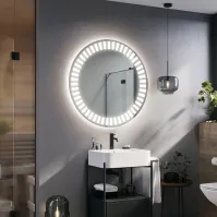 Custom-made cylindrical light mirror