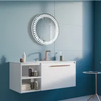 Configurable LED cylindrical mirror