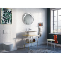 LED sun bedroom mirror