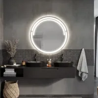 Round LED mirror to buy