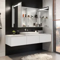 LED mirror cabinet - Ruke