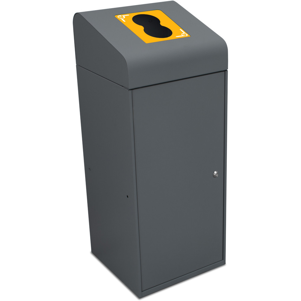 Berlin 95L recycling bin with double round opening