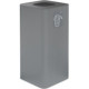 100-litre grey designer bin with magnetic recycling symbol