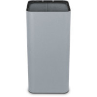 Modern 100-litre grey bin with magnetic symbol for waste.