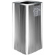 100-litre stainless steel bin with magnetic pictogram for all waste
