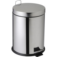 Small stainless steel pedal bin 14 litres