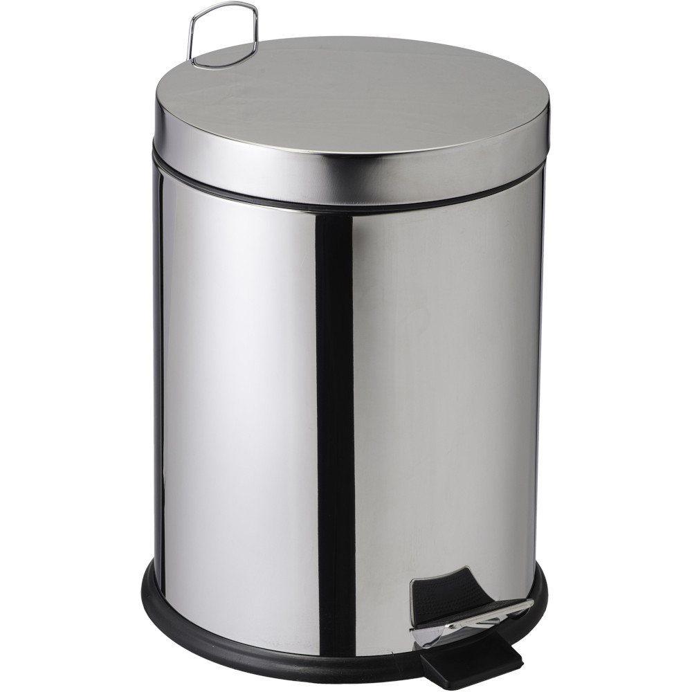 Kleiner Mülleimer mit Pedal aus Edelstahl 14 Liter Kleiner Mülleimer mit Pedal aus Edelstahl 14 Liter