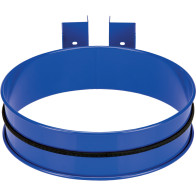 Wall-mounted bin bag holder 100 litres blue