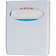 Robuster Spender für praktische, elegante schwarze Sitzbezüge