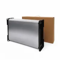 60-litre collapsible kitchen bin with automatic lid, stainless steel