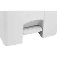 90-litre mobile pedal bin with lid