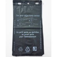 Animo Concept black glove bags 40x18 cm for dog hygiene