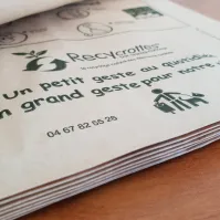 Animo Concept biodegradable paper bag, 20x20 cm, for dog hygiene