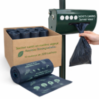 Animo Concept 19cm Biodegradable Dog Bag Roll