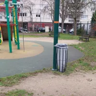 Vigipirate Park-Abfalleimer