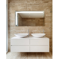 Custom-made Corner LED Mirror