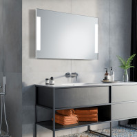 LED mirror right left Dolium custom-made