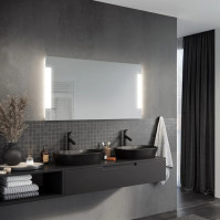 LED mirror right left Dolium custom-made