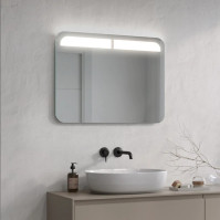 Doppel-LED-Spiegel oben