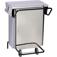 Mobiler Tretbehälter mit zentraler Öffnung 70 Liter