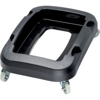 Trolley with wheels for 60-litre recycling bin